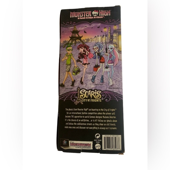 Monster High Deuce Gorgon Scaris City of Frights Doll In Box Mattel Collectible - Picture 3 of 8